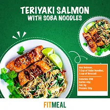 Teriyaki Salmon With Soba Noodles