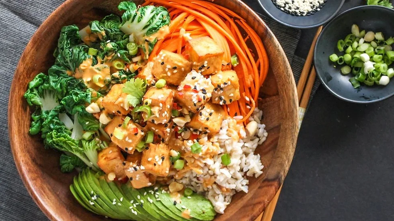 Tofu Teriyaki Bowl